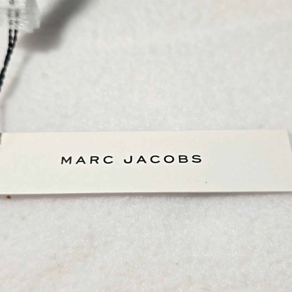 Marc Jacobs Signet Medium Black Canvas Shoulder Convertible Tote Bag NWT - Picture 6 of 8